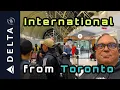 Delta Airlines International Toronto to Minneapolis