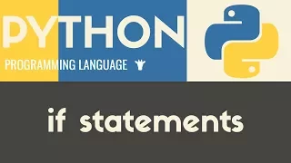 If Statements Python Tutorial 16