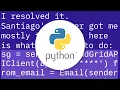 Python Sendgrid add CC to email
