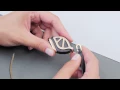 Leaf Urban bracelet tutorial