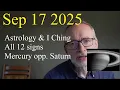 Download Lagu Wed Sept 17 2025 astrology: ALL 12 SIGNS, Mercury opp Saturn