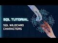 16 SQL Wildcard Characters SQL Tutorial in Hindi I