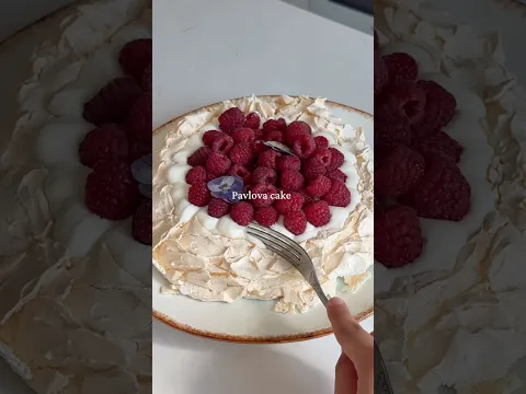 Меренговый торт / Pavlova cake