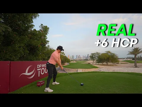 +6 Handicap Plays DP World Tour Course off The Tips! **LONG COURSE**