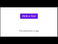 How to check for file extension in Android with Java