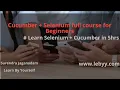 Cucumber Selenium Tutorial Selenium with Cucumber BDD Cucumber BDD Framework Full Course