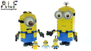 LEGO Minions 75551 Brick built Minions and their Lair - Lego Speed Build Review