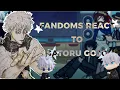 Download Lagu Fandoms react to Gojo Satoru. | WIP