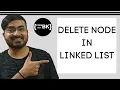 How to Delete a Node in a Linked List in Java Data Structures Tutorial