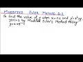 Modified Euler s Method Modified euler method numerical analysis
