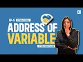 How to Find Print Address of a Variable in Python EP-5 Address of a Variable Python Variables
