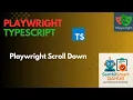 Playwright Playwright Scroll Down Tutorial Easy Ways to Scroll in Playwright with TypeScript