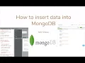 Part 2 Insert data into MongoDB Reference Data Modeling