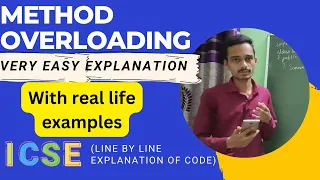 method overloading in java icse 2023 class 10 padhaikrlo