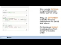Python basics - Using counter loops with arrays