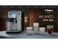 Saeco Incanto Tutorial First Time Use Instructions
