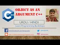 W3 T8 OOP Object As an argument in C