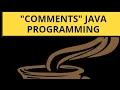 Comments Java Programming for beginner Kadha Coding Tamil