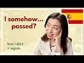 how I studied for DELE B2 in 1 month tips regrets