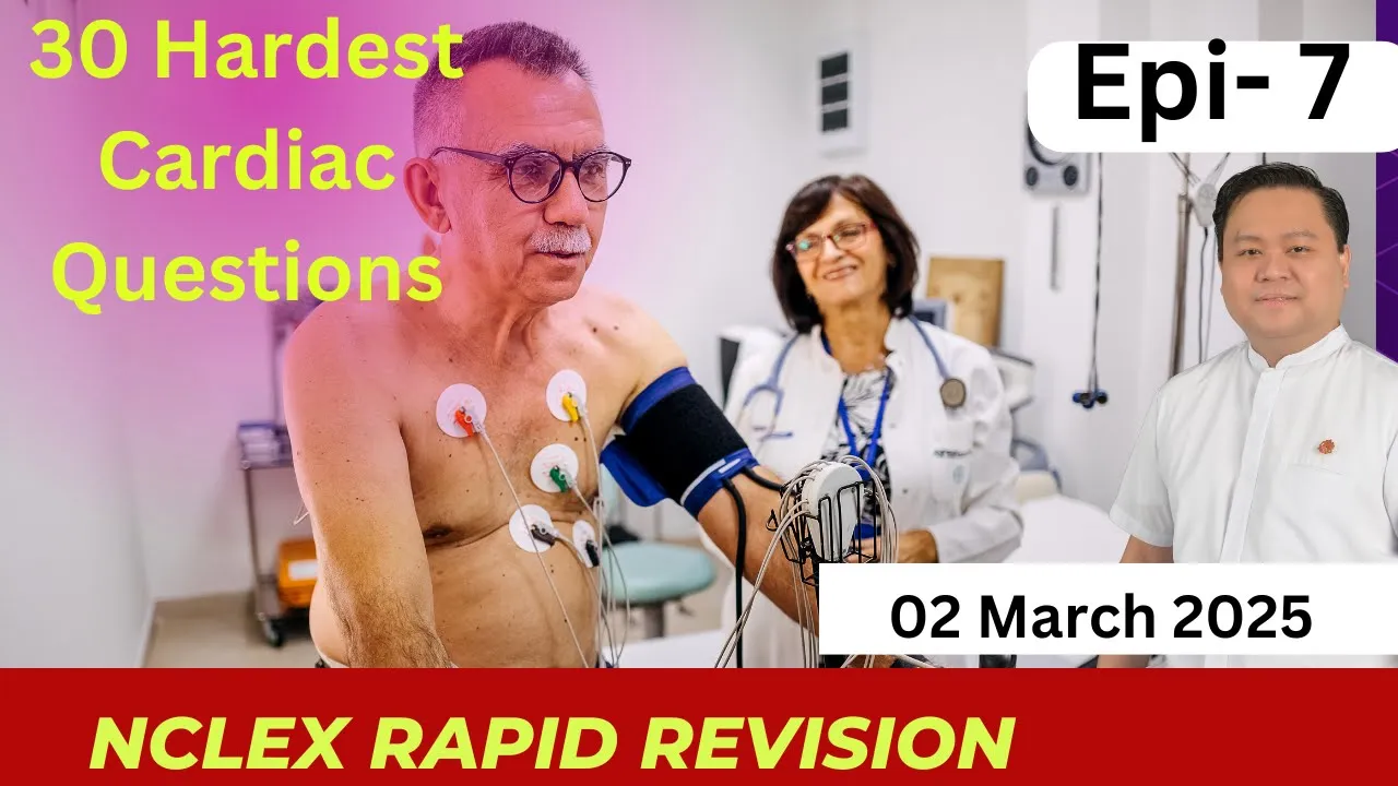 “90% Get These WRONG! - Cardiac NCLEX Questions You Need to Know”
