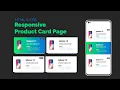 HTML CSS PRODUCT CARD Responsive Product Card design in HTML CSS Product Card HTML CSS