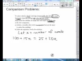 Comparison Problem