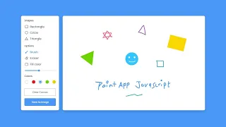 Build A Drawing App in HTML CSS JavaScript Free source code