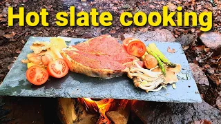 Download 807g beef steak - amazing bushcraft cooking on a hot slate. Christmas special video MP3