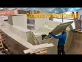 Shaping Our 52ft Yacht From Scratch - The Engine Hatch Challenge - Ep. 461 RAN Sailing