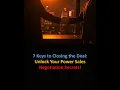 7 Keys to Closing the Deal Unlock Your Power Sales Negotiation Secrets