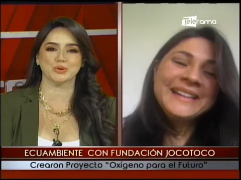 Ecuambiente con fundación Jocotoco crearon proyecto Oxígeno para el futuro