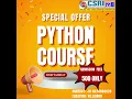 Special Offer on Python Course at CSRI