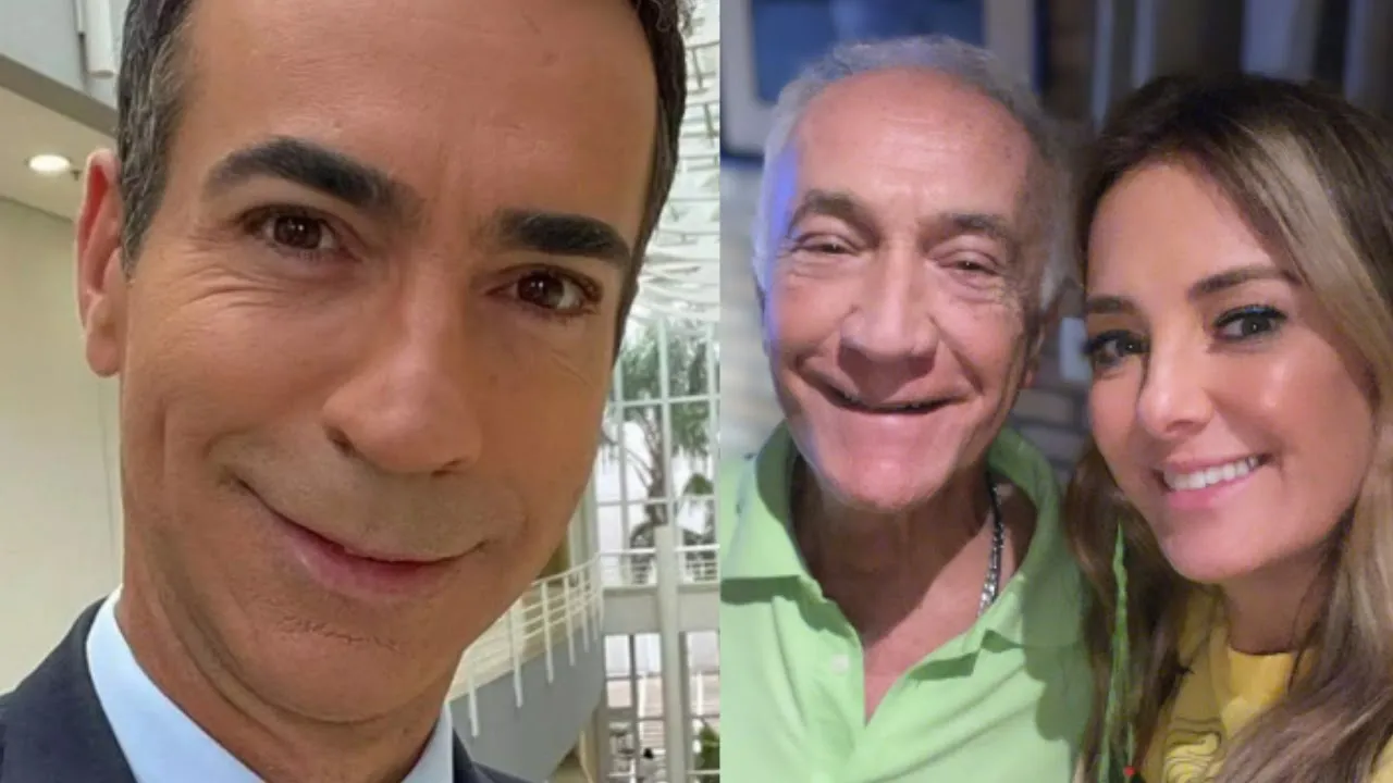 Você não vai acreditar quem é o pai de César Tralli jornalista