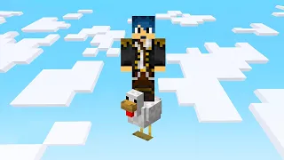 Giocare con SOLO 1 POLLO su MINECRAFT è IMPOSSIBILE!!