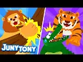 Download Lagu Kumpulan Lagu Anak | 🦁Singa Dan Macan🐯 | Lagu Hewan Dan Lainnya | JunyTony Bahasa Indonesia
