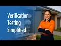 Verification Testing Explained 3000 Made Simple