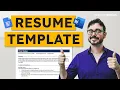 240 Free Resume Template Downloads Google Docs MS Word PDF