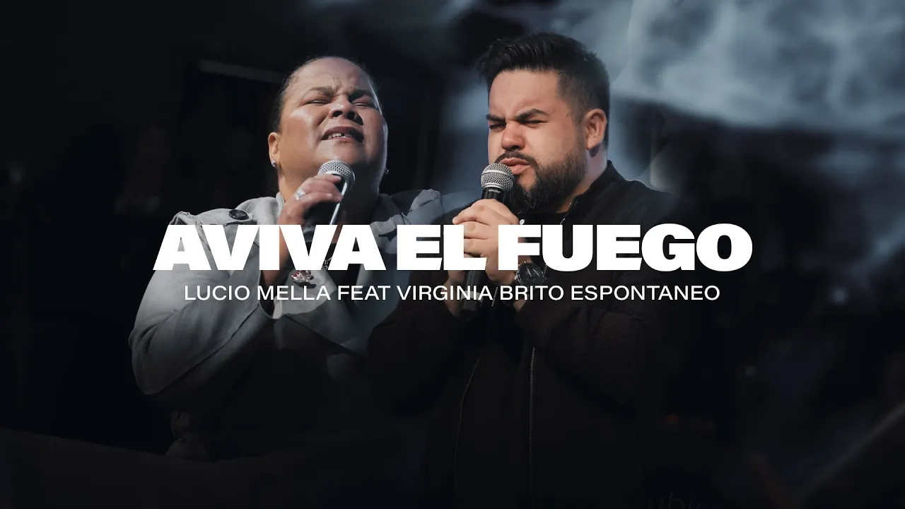 Virginia Brito Feat Lucio Mella - Aviva el fuego (Espontáneo)