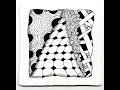 Four Beginner Tangle Patterns