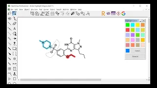 ChemDraw Color highlights Revvity Signals