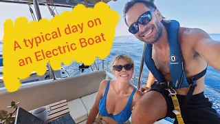 A Typical Day on Our Electric Boat | Two Rock Bay to Sivota