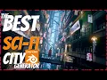 the Best SCI-FI City Generator for blender