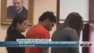 Death penalty taken off table as Onslow County man admits to killing mom grandparents