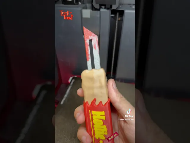 Hollie-ho Chocolate OTF Prop Knife Automatic Version video thumbnail