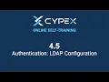 4 5 CYPEX Authentication LDAP Configuration Login Using LDAP CYBERTEC PostgreSQL Rapid App Dev