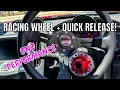 NEW DND RACING STEERING WHEEL QUICK RELEASE Ultimate 370Z Street Build