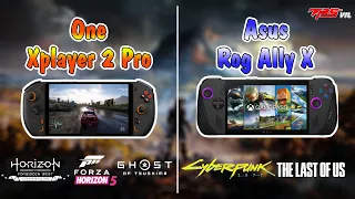 Asus Rog Ally X Vs OneXPlayer 2 Pro 30W 1080p Ultra 15W 720p Medium 25W 1080p Low 