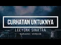Download Lagu CURHATAN UNTUKNYA - LEEYONK SINATRA(Karaoke Version)