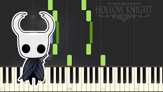 Hollow Knight Main Theme Piano Tutorial Synthesia 