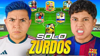 Jugué con 11 Jugadores ZURDOS en DLS2026 😱 *Reto EXTREMO*